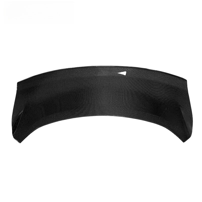 Resistant to Yellow and Foggy Carbon Fiber Mustang Trunk Boot Lid with Ducktail Spoiler 2015-2023